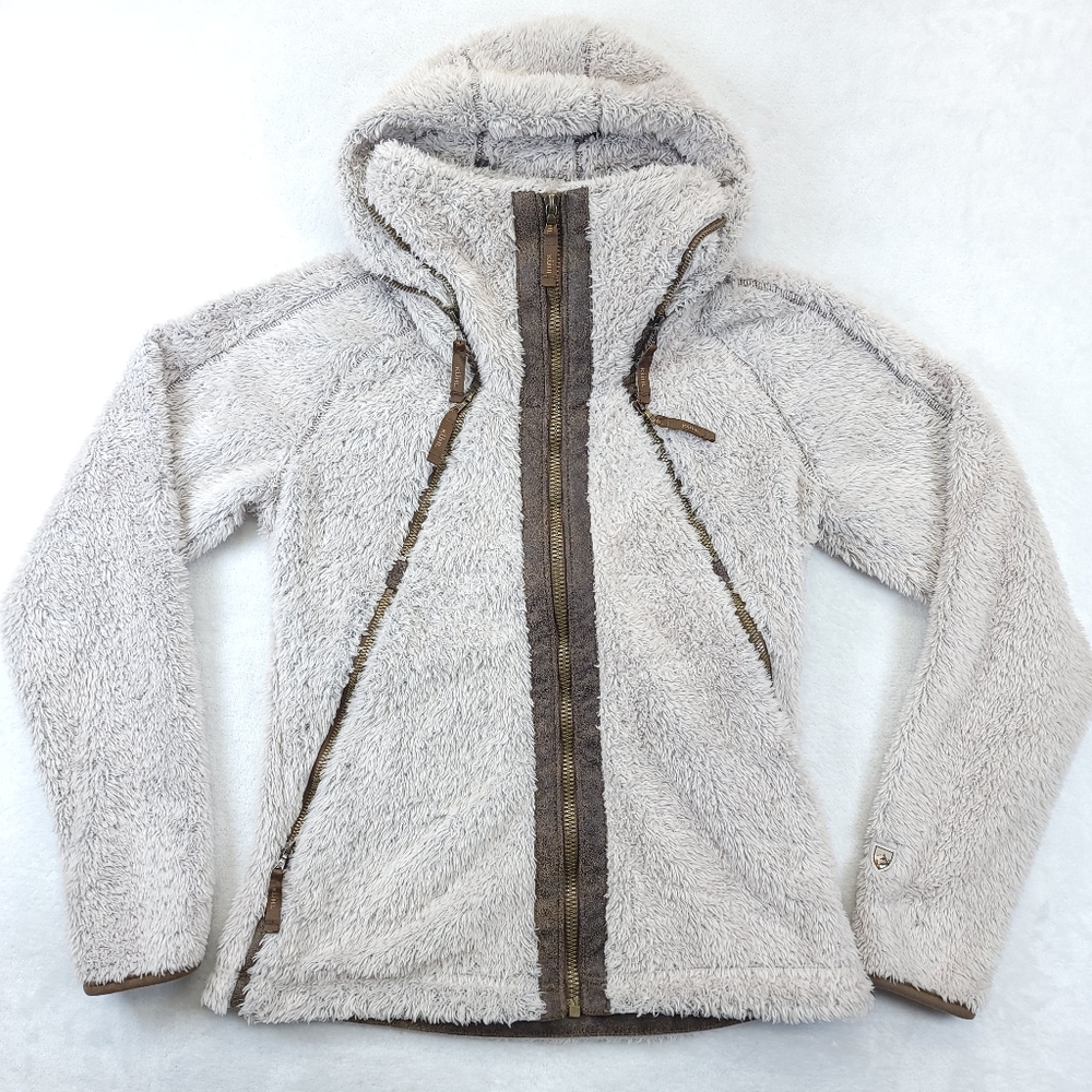 KUHL Women's Flight Jacket Fleece jacket STONE Size S Gray